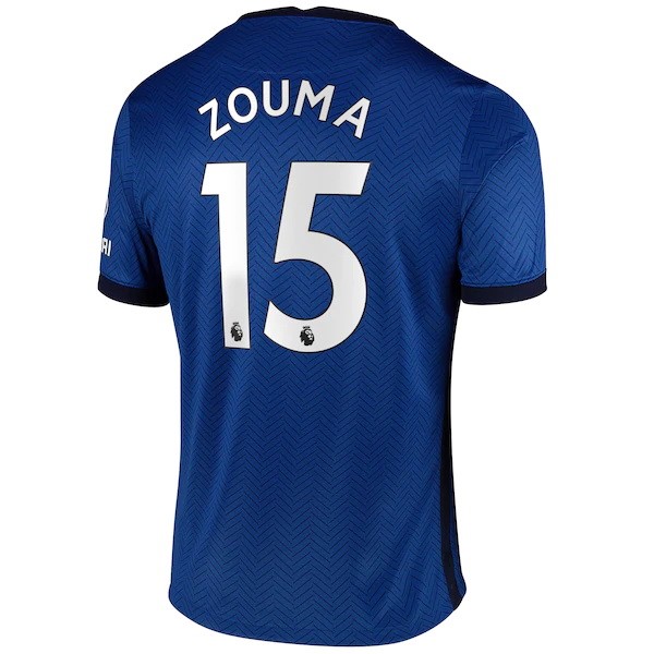 Trikot Chelsea NO.15 Zouma Heim 2020-21 Blau Fussballtrikots Günstig